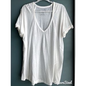 Size L Free People v neck t shirt